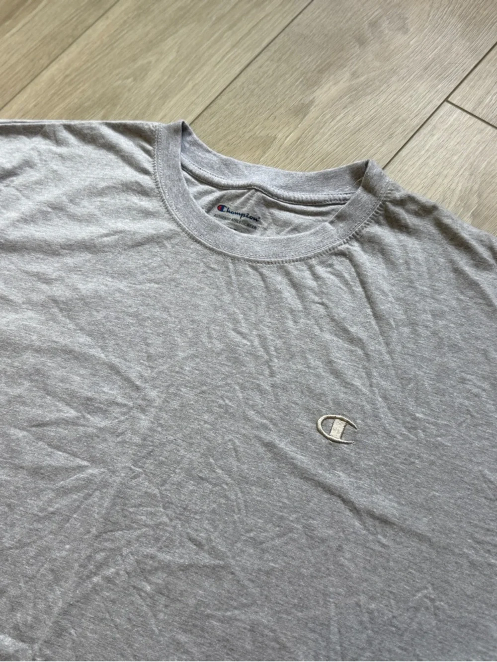Champion Men's 2XLT Grey Short Sleeve T-Shirt Big & Tall Authentic Athleticwear - Picture 3 of 6